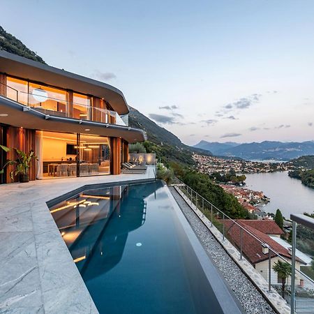 Villa Osee Lago Di Como Sala Comacina Exteriör bild