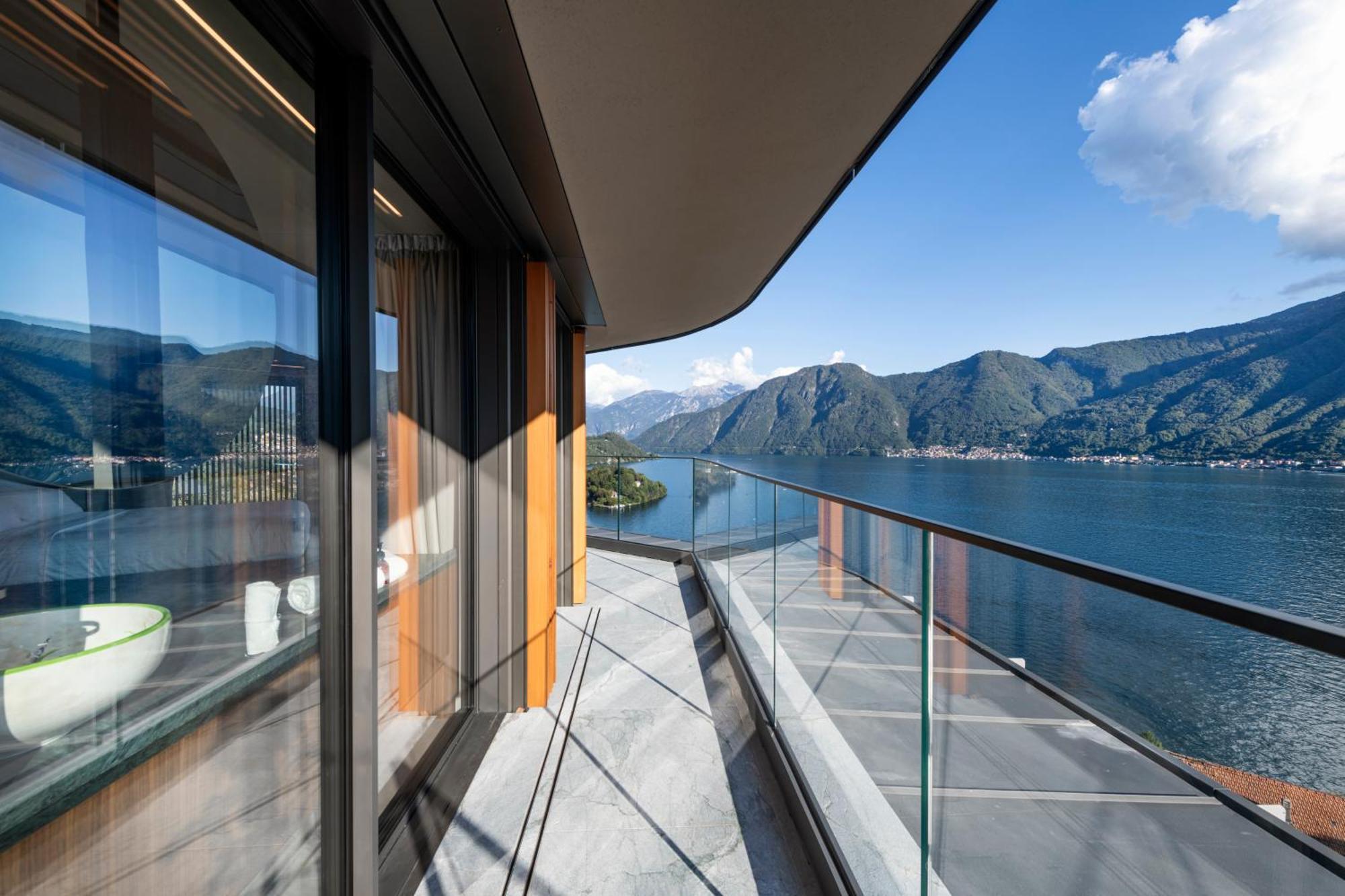 Villa Osee Lago Di Como Sala Comacina Exteriör bild