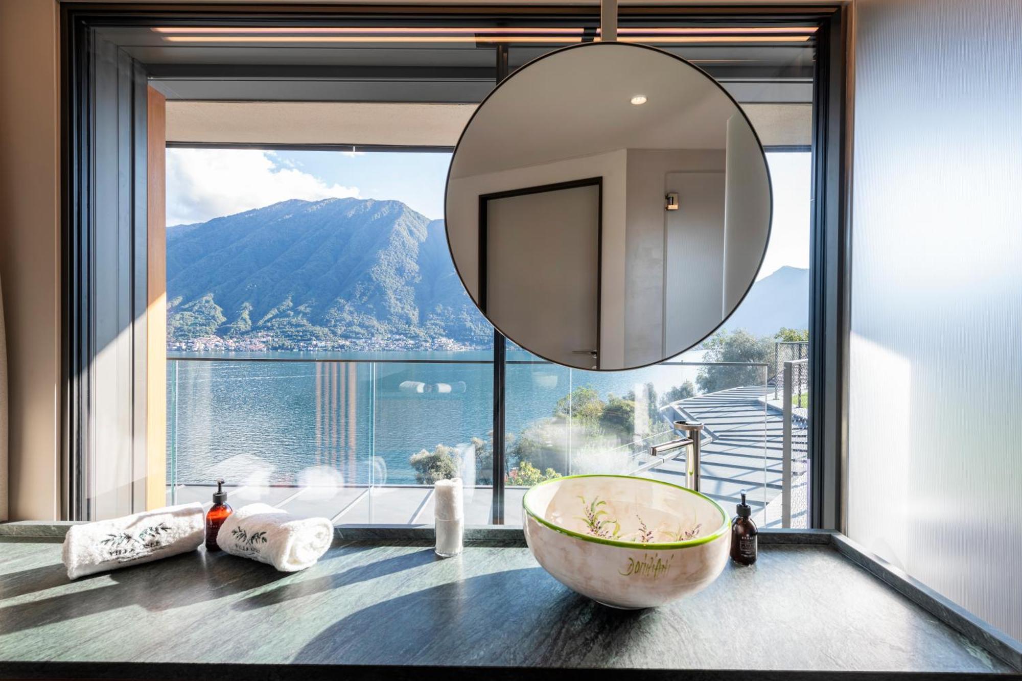 Villa Osee Lago Di Como Sala Comacina Exteriör bild