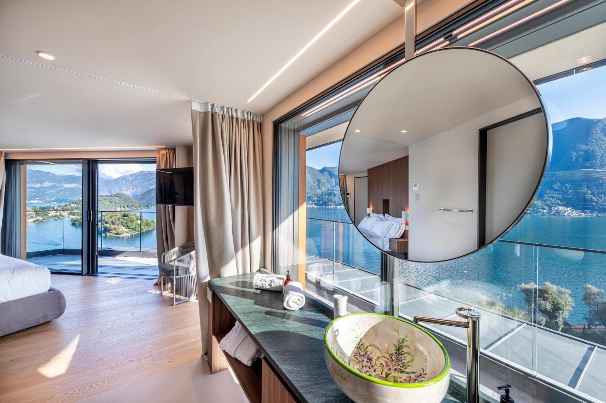 Villa Osee Lago Di Como Sala Comacina Exteriör bild