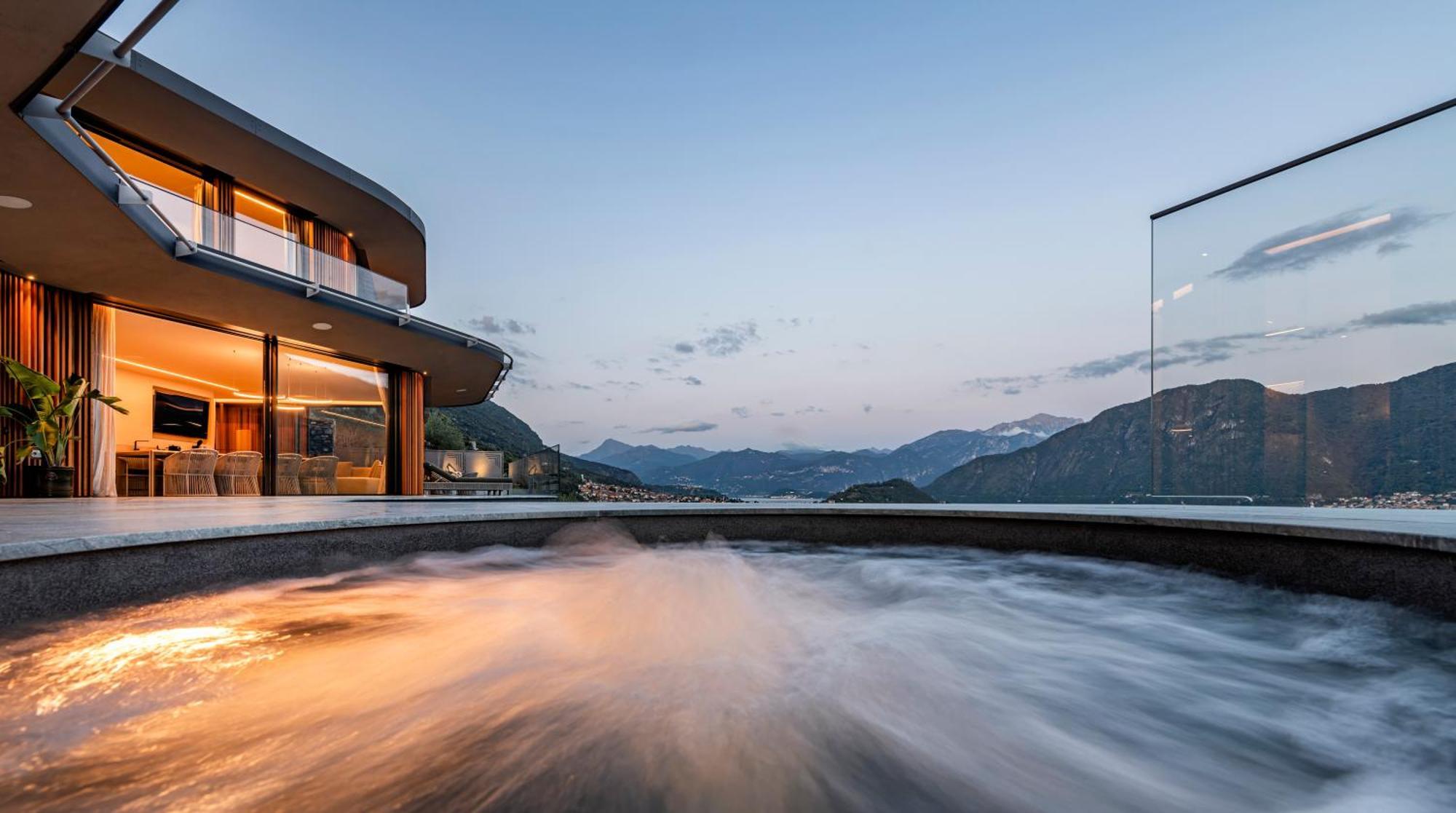Villa Osee Lago Di Como Sala Comacina Exteriör bild