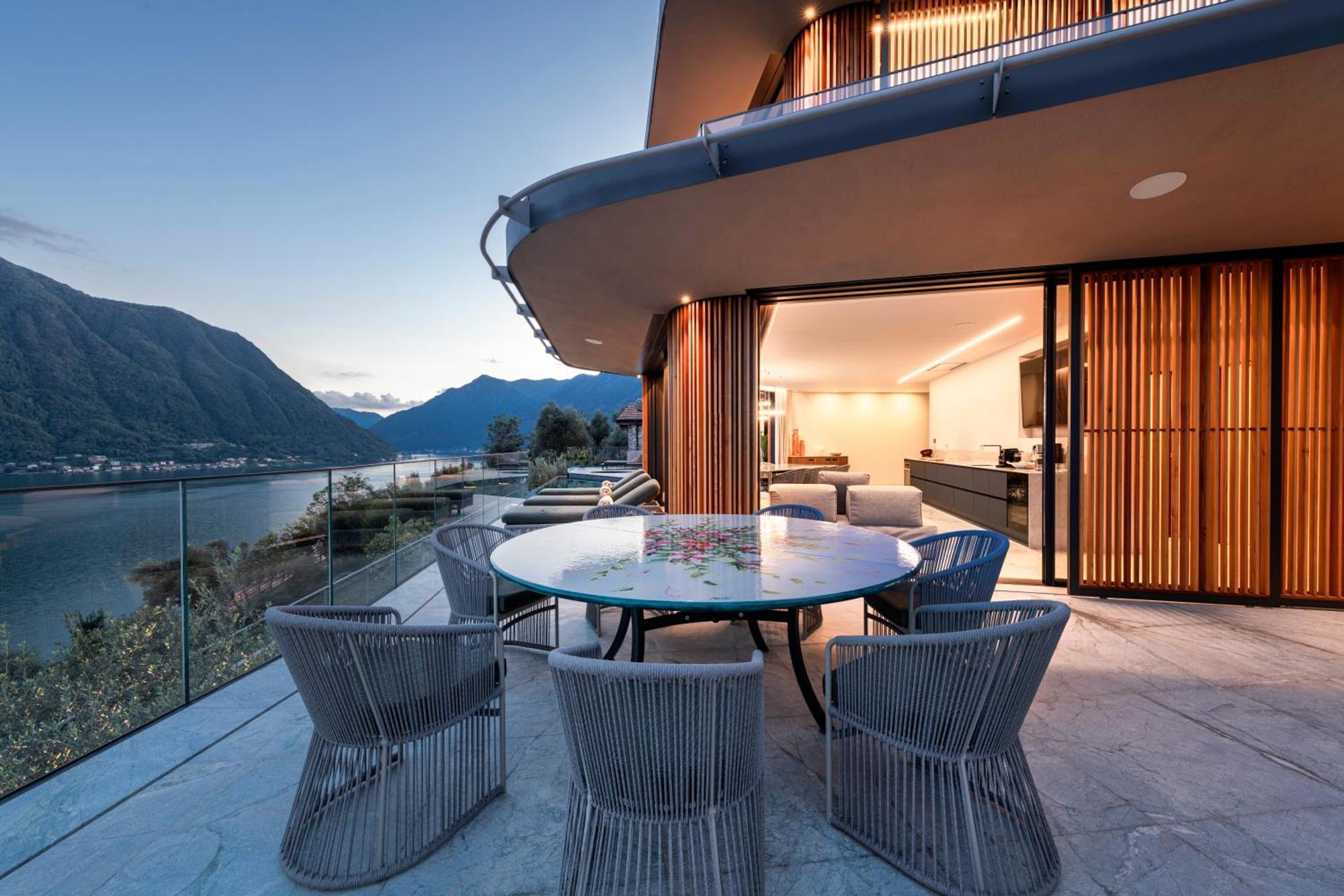 Villa Osee Lago Di Como Sala Comacina Exteriör bild