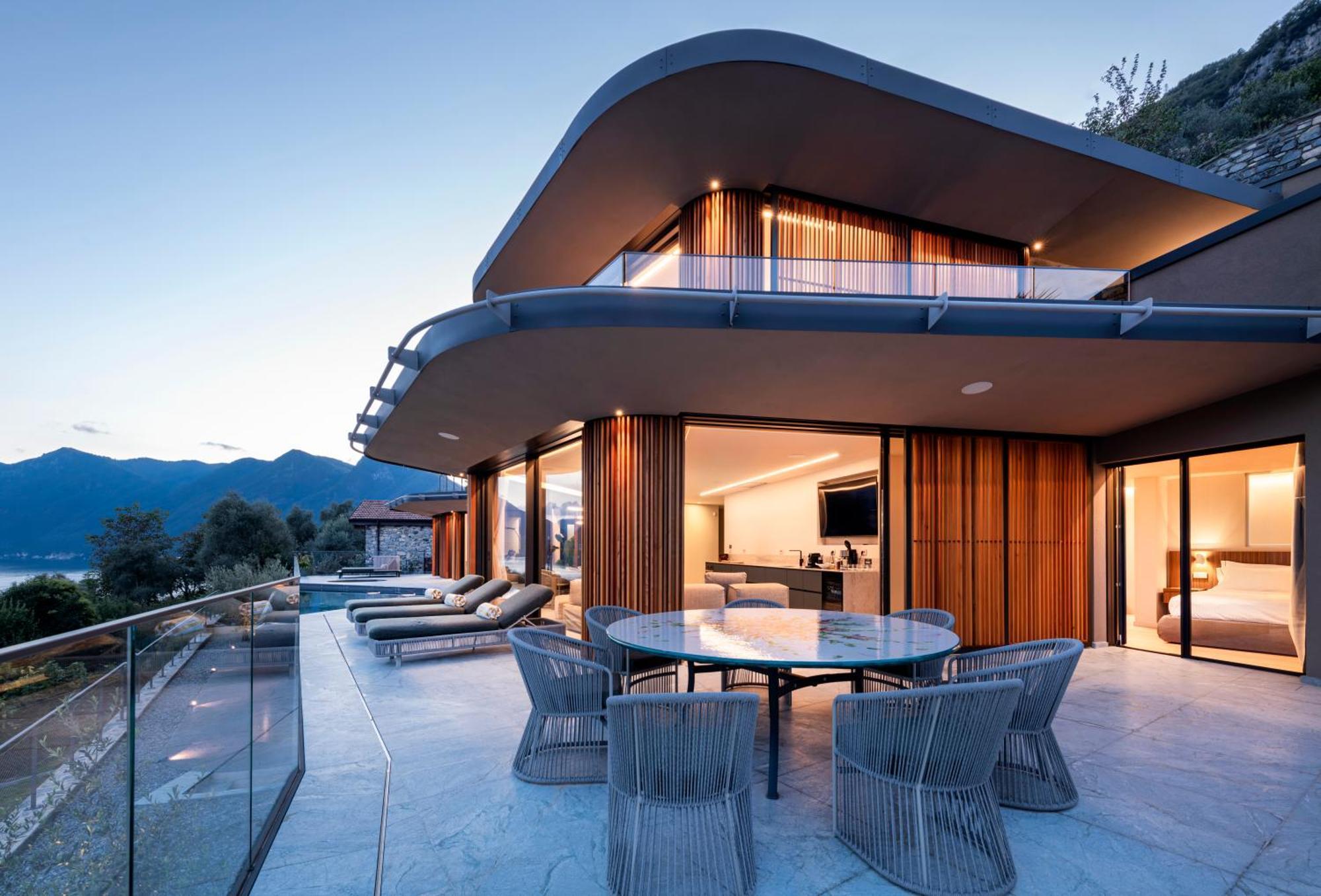 Villa Osee Lago Di Como Sala Comacina Exteriör bild