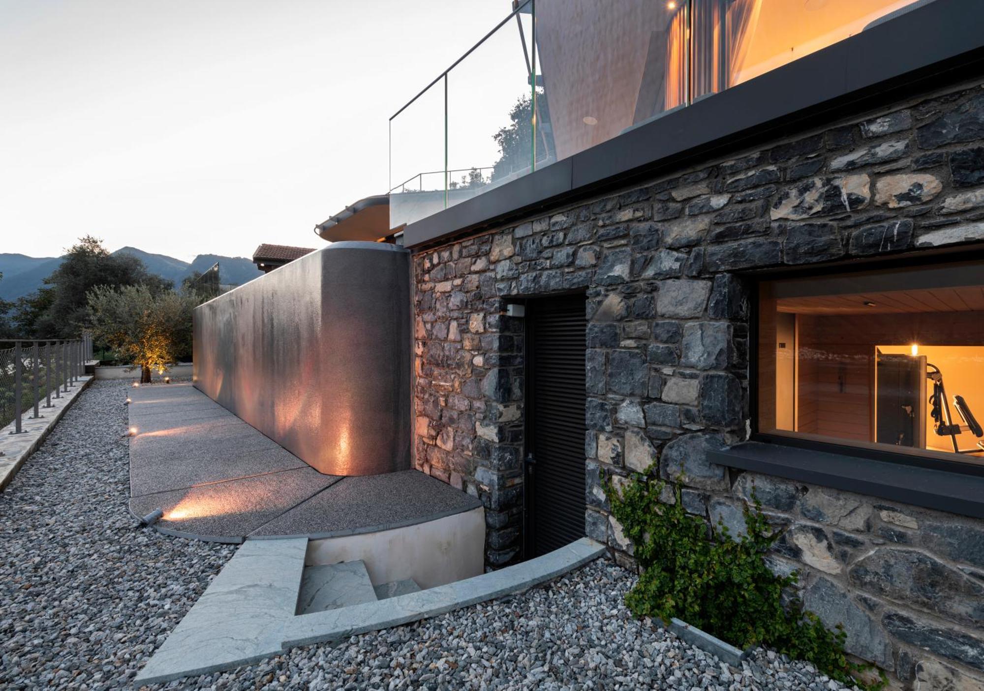 Villa Osee Lago Di Como Sala Comacina Exteriör bild