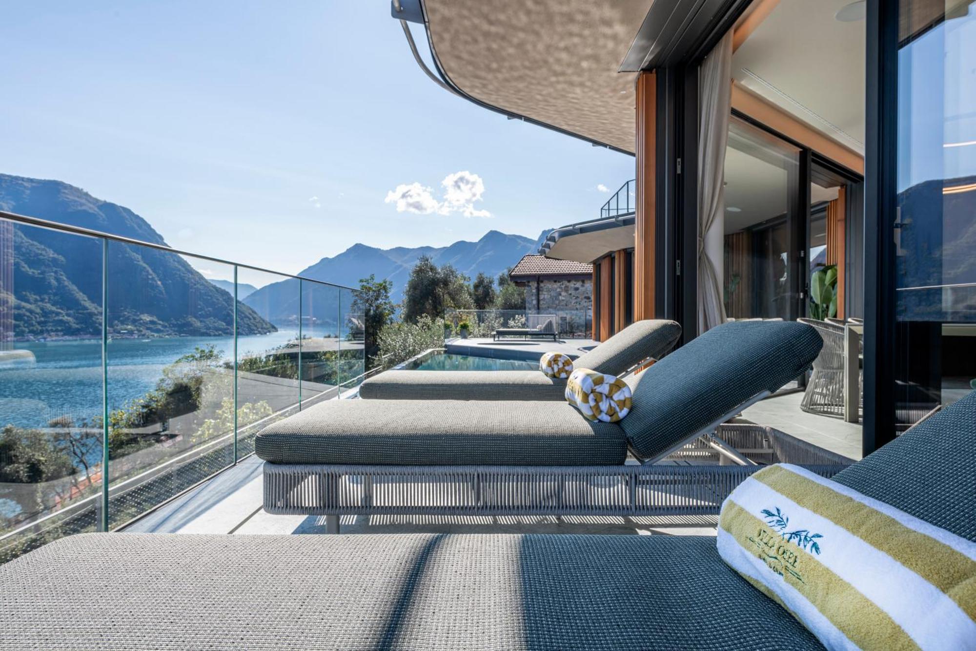 Villa Osee Lago Di Como Sala Comacina Exteriör bild