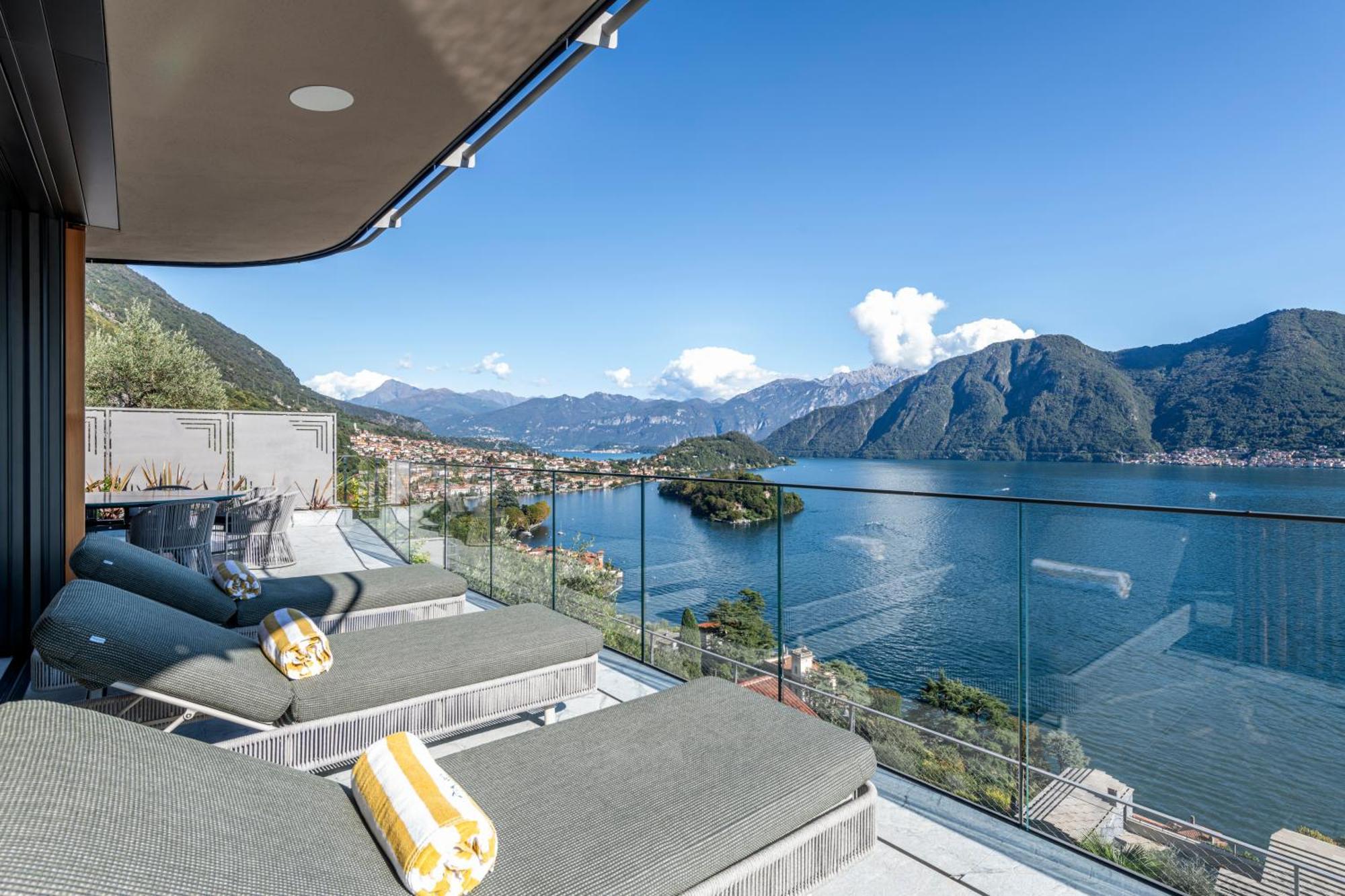 Villa Osee Lago Di Como Sala Comacina Exteriör bild