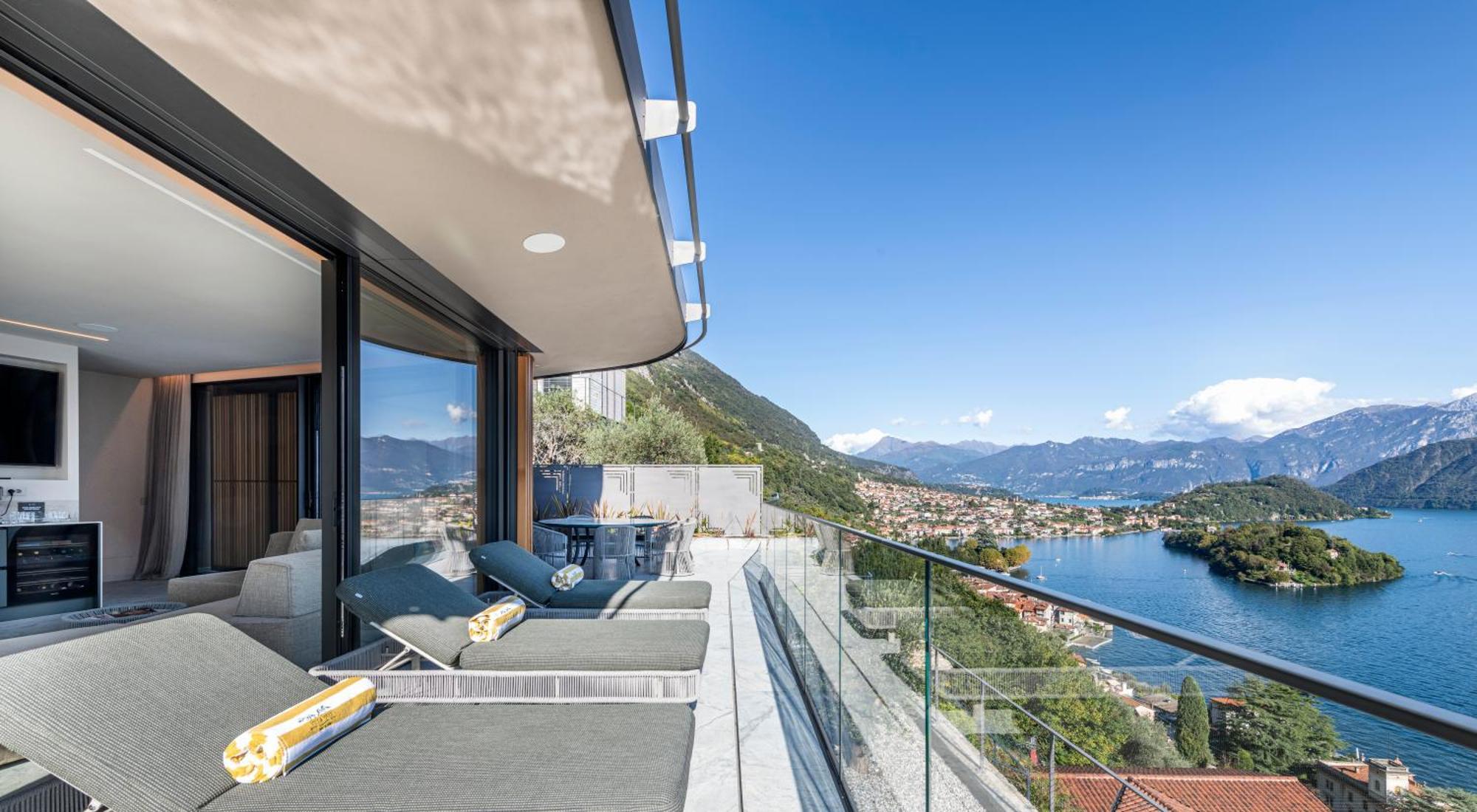 Villa Osee Lago Di Como Sala Comacina Exteriör bild