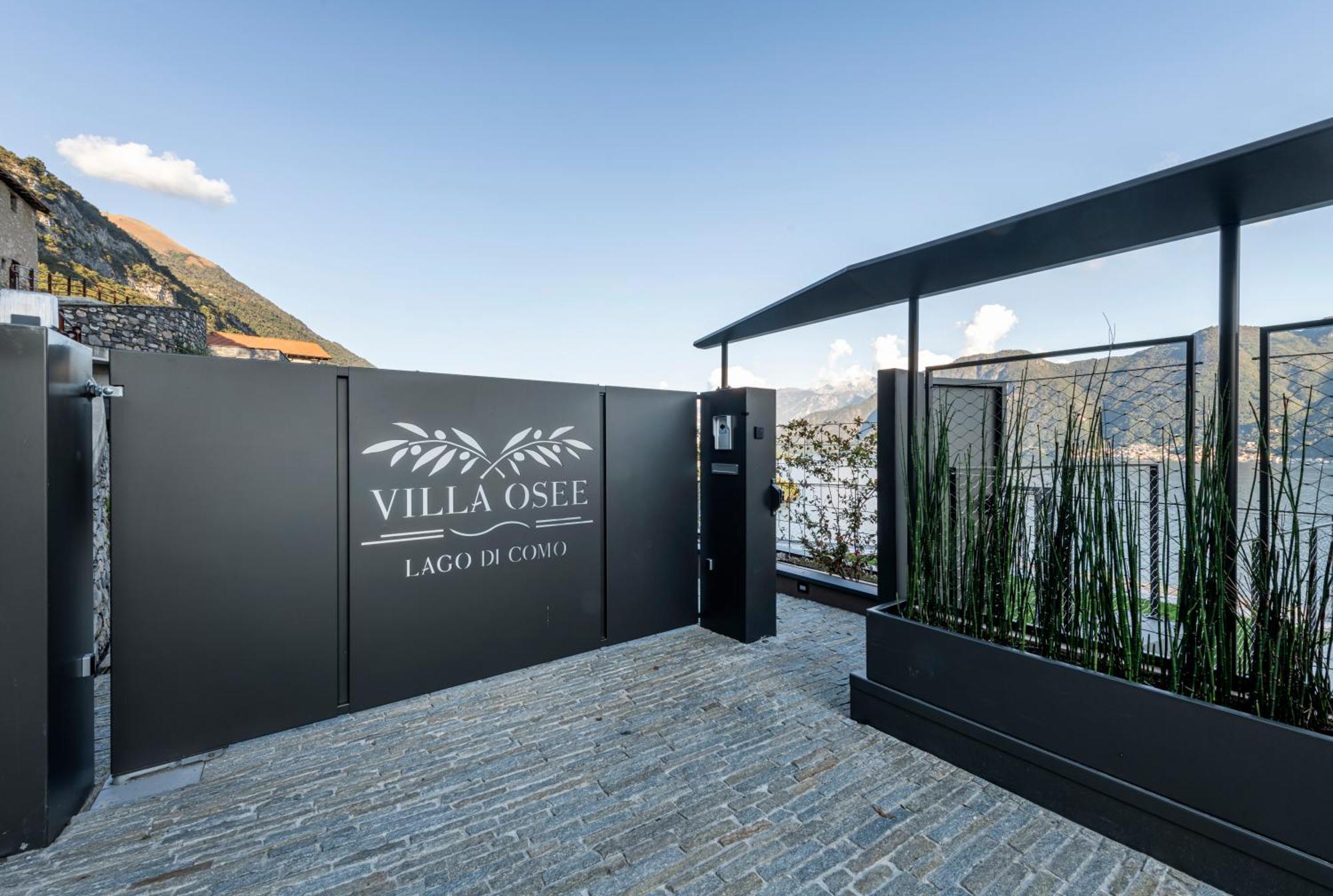 Villa Osee Lago Di Como Sala Comacina Exteriör bild