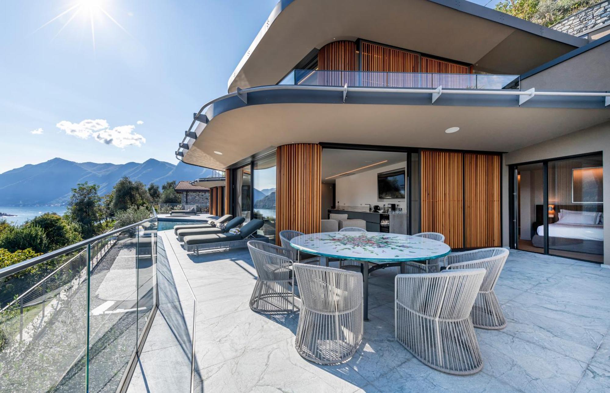 Villa Osee Lago Di Como Sala Comacina Exteriör bild