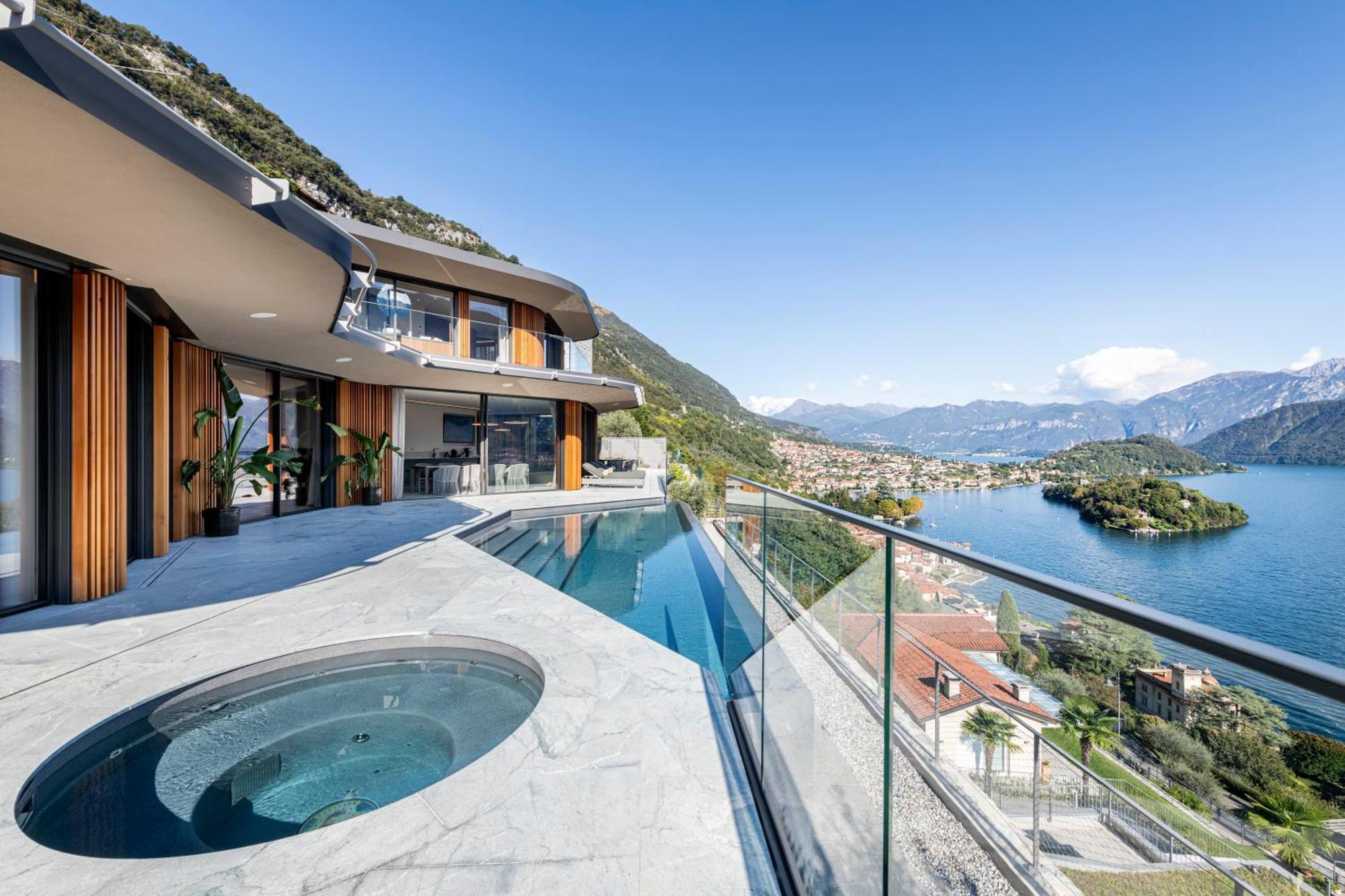 Villa Osee Lago Di Como Sala Comacina Exteriör bild