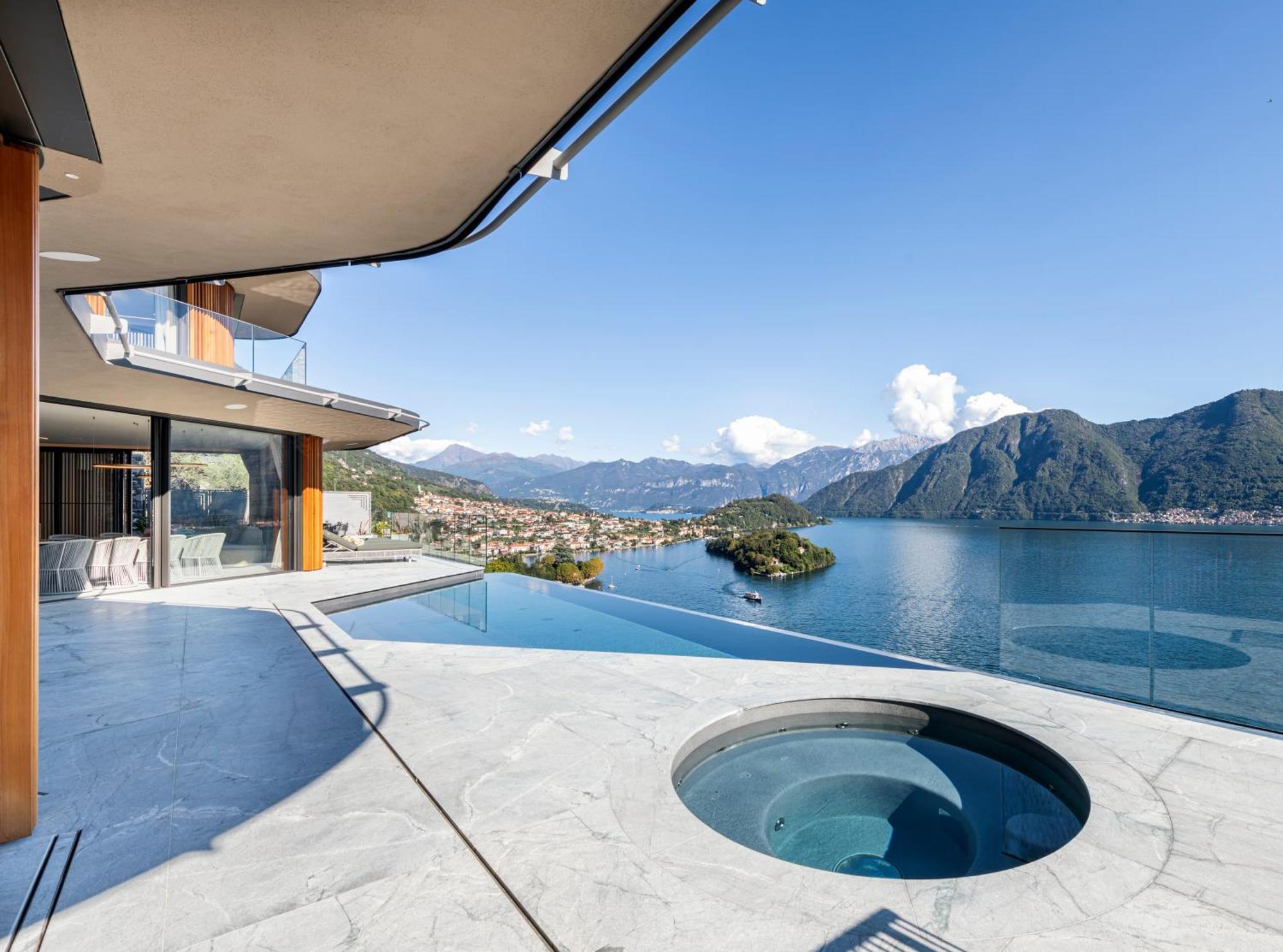 Villa Osee Lago Di Como Sala Comacina Exteriör bild