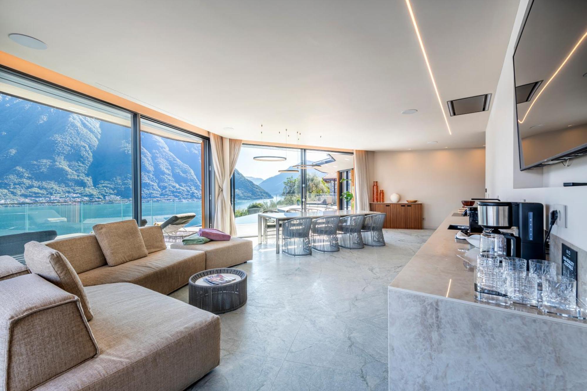 Villa Osee Lago Di Como Sala Comacina Exteriör bild